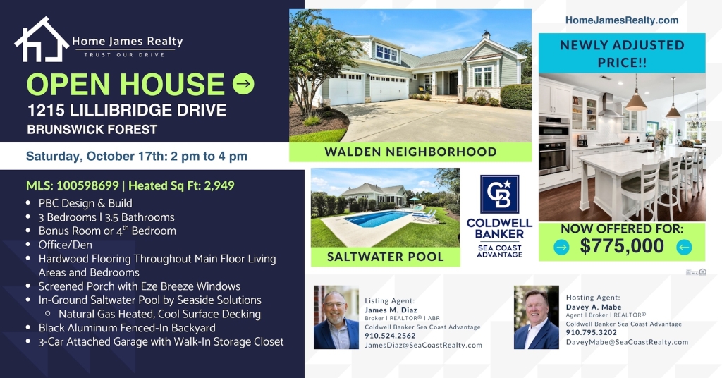 Open House in Brunswick Forest